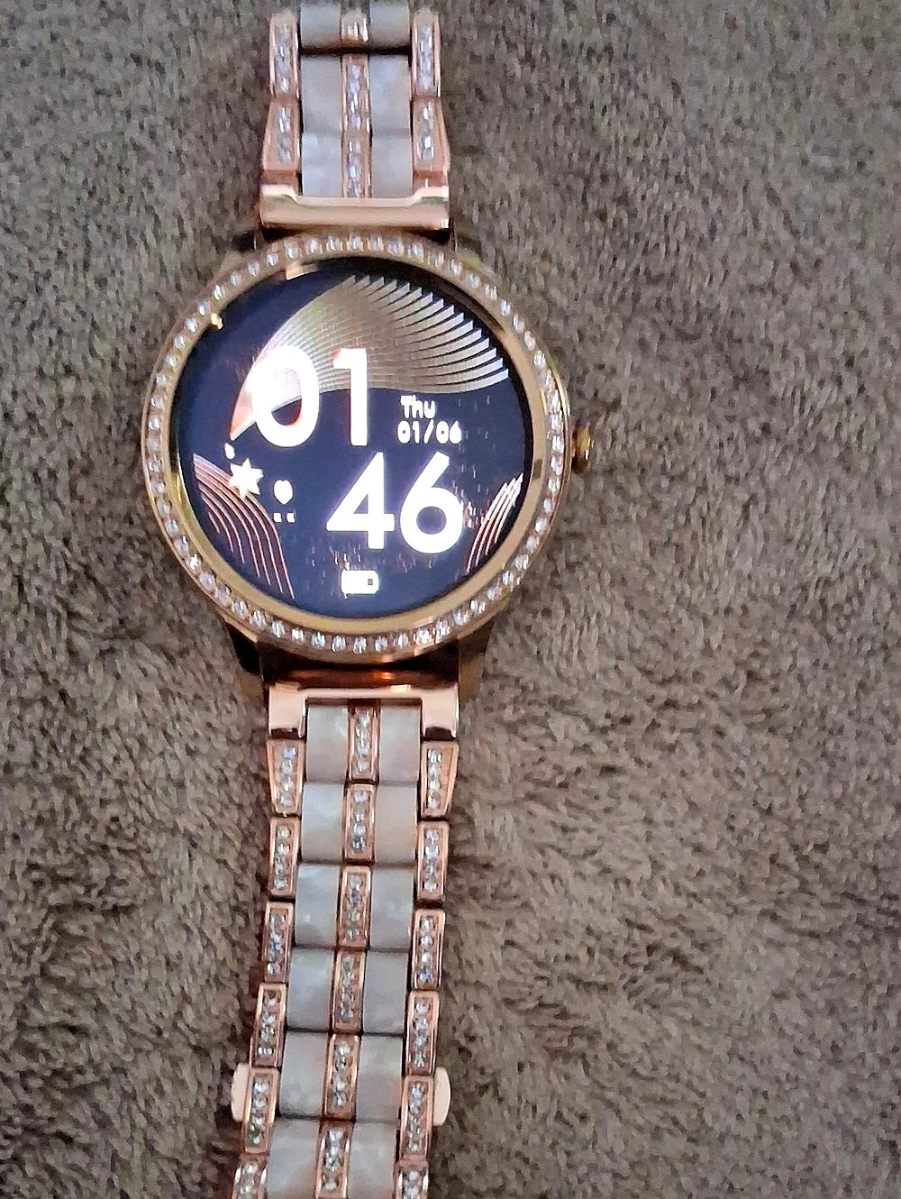 Rose Gold Smart Watch